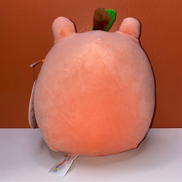 Squishmallow Fatima the Peach Frog 8” - Picture 4 of 9